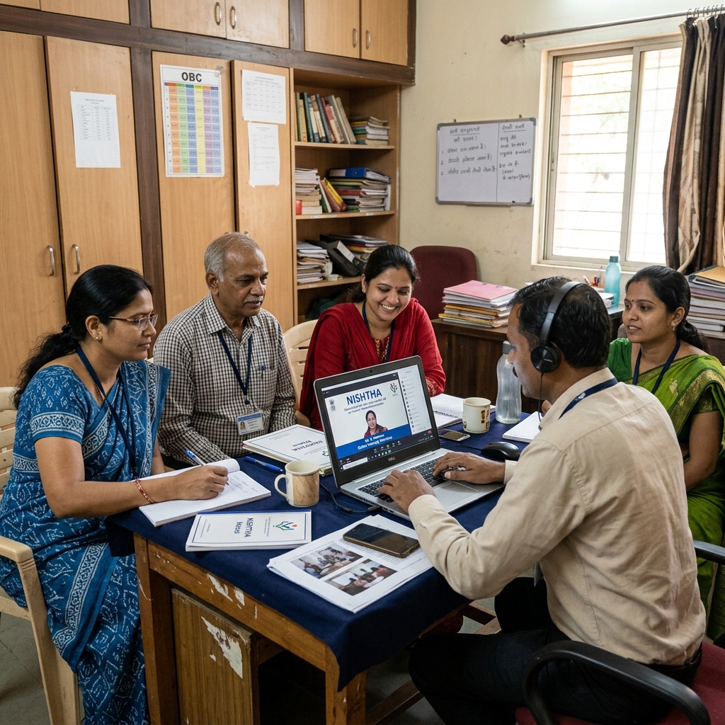 NISHTHA Training Registration & Teacher Profile Updates Guide